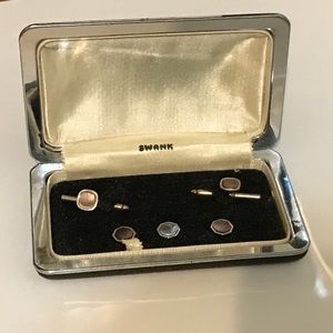 Shiny Cufflinks and Studs.